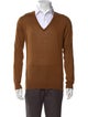 Sandro Wool V-Neck Pullover