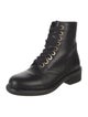 Sandro Leather Combat Boots