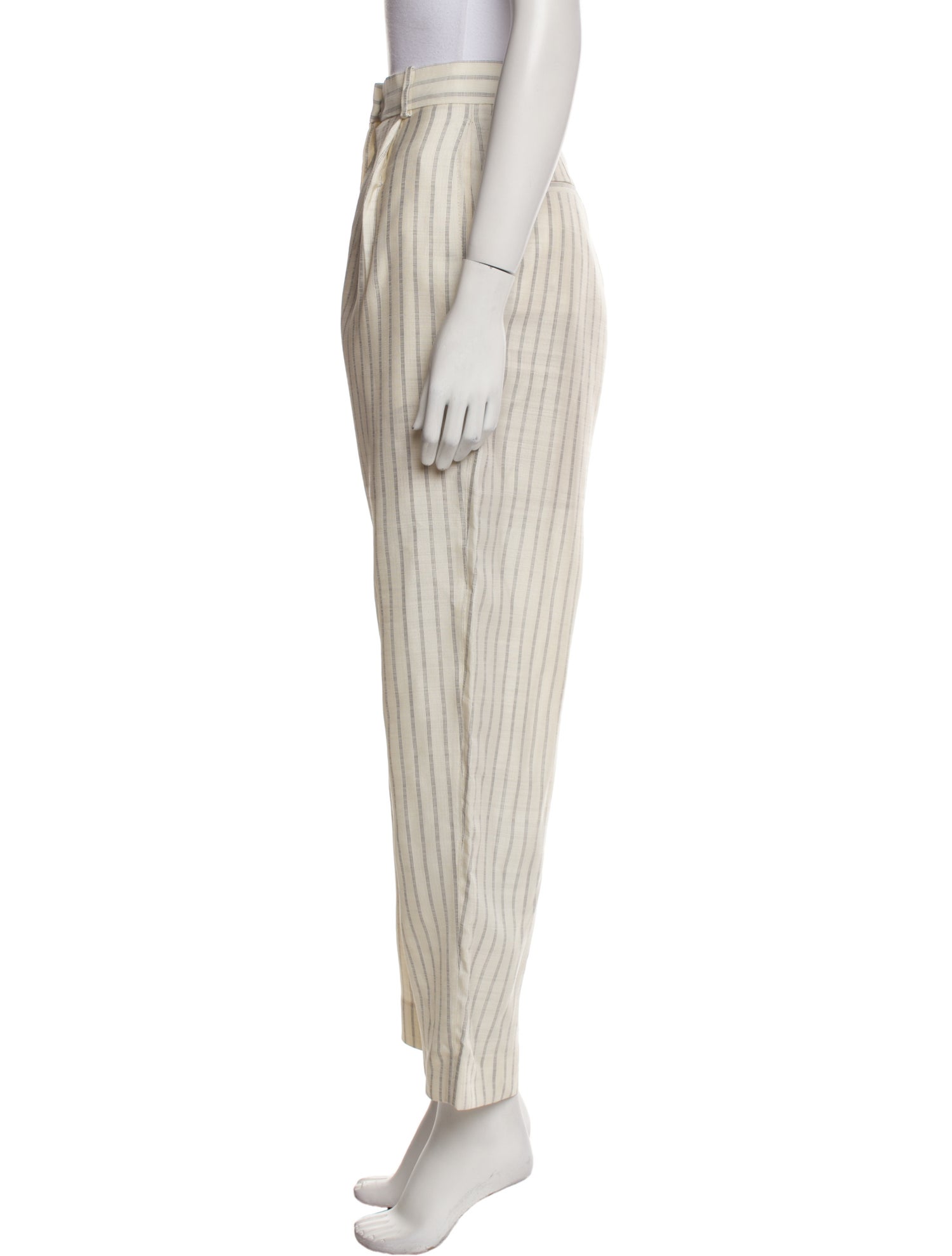 Sandro Striped Straight Leg Pants w/ Tags