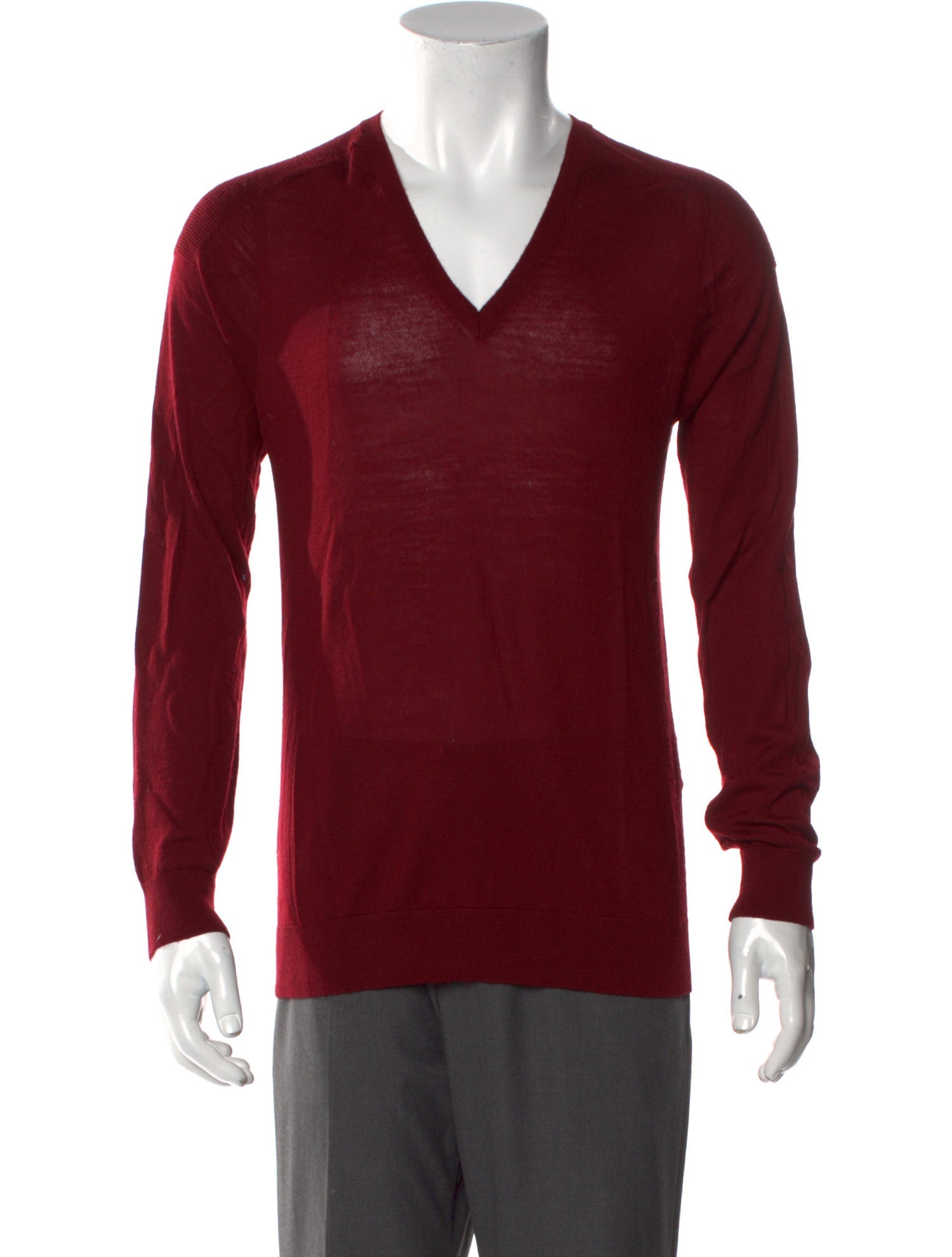 Sandro Wool V-Neck Pullover