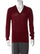 Sandro Wool V-Neck Pullover