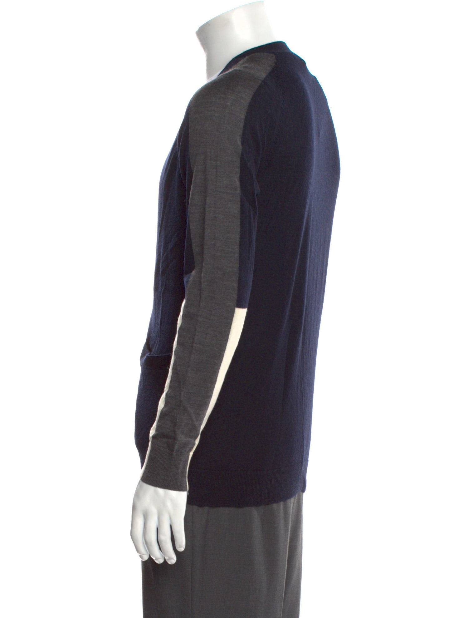 Sandro Merino Wool V-Neck Cardigan