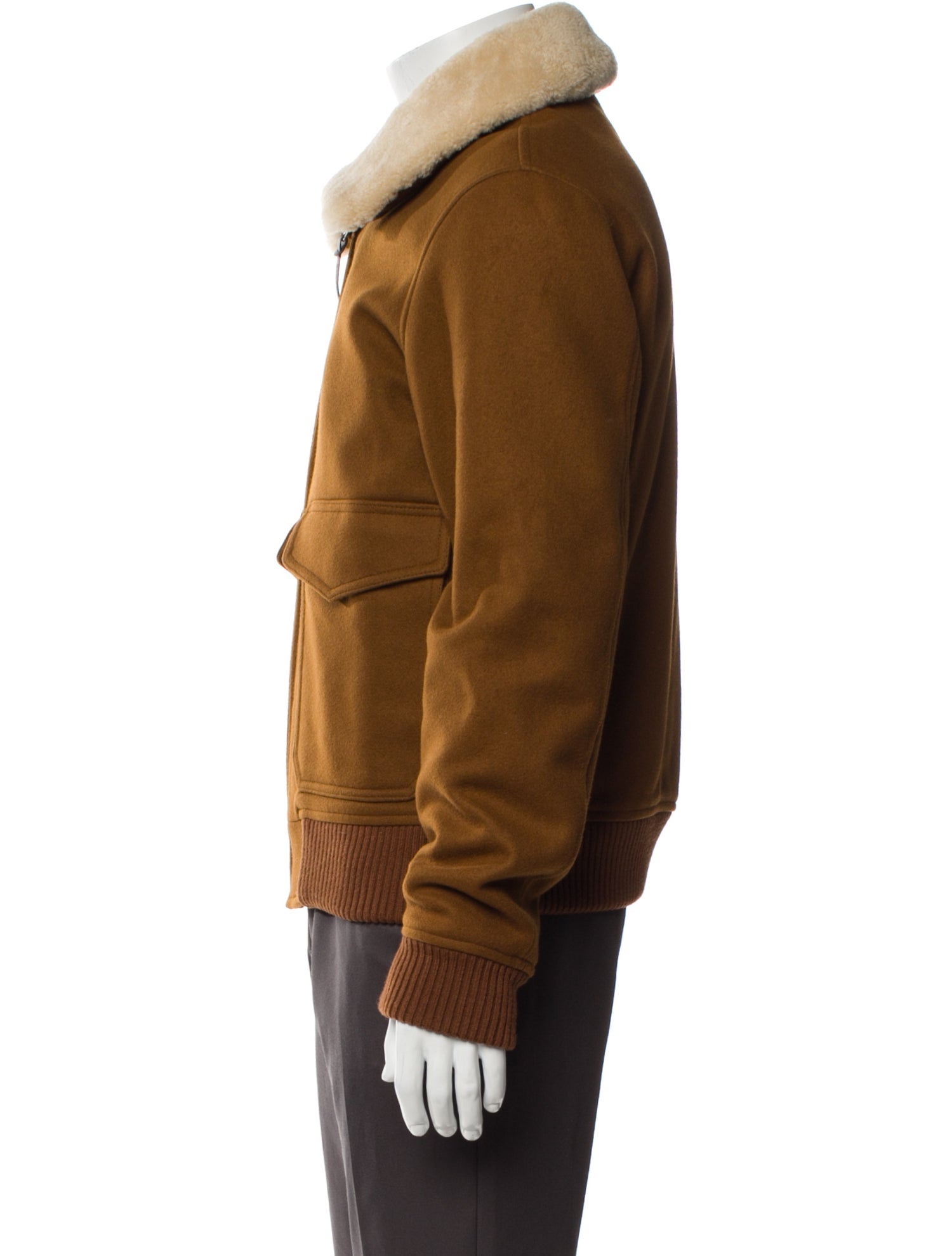 Sandro Wool Bomber Jacket