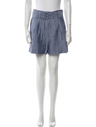 Sandro Striped Knee-Length Shorts