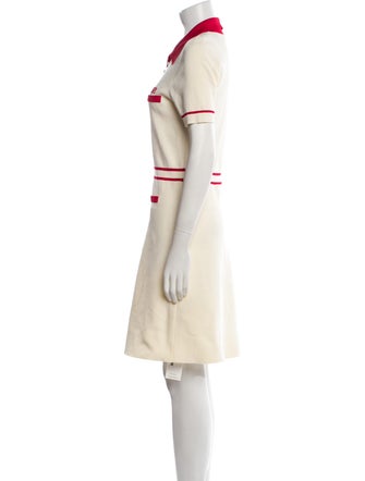 Sandro Printed Knee-Length Dress