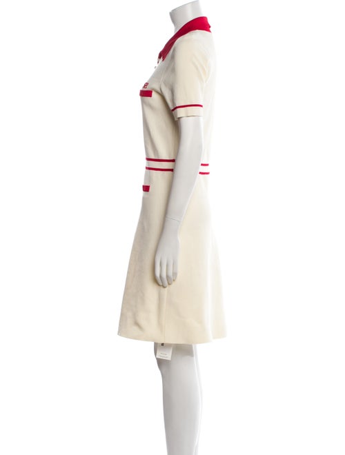 Sandro Printed Knee-Length Dress