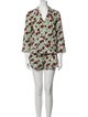 Sandro Floral Print Short Set