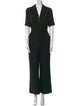 Sandro V-Neck Jumpsuit