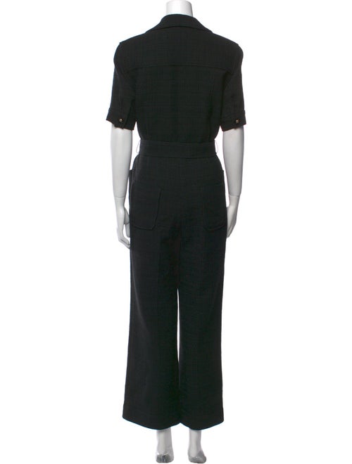 Sandro V-Neck Jumpsuit