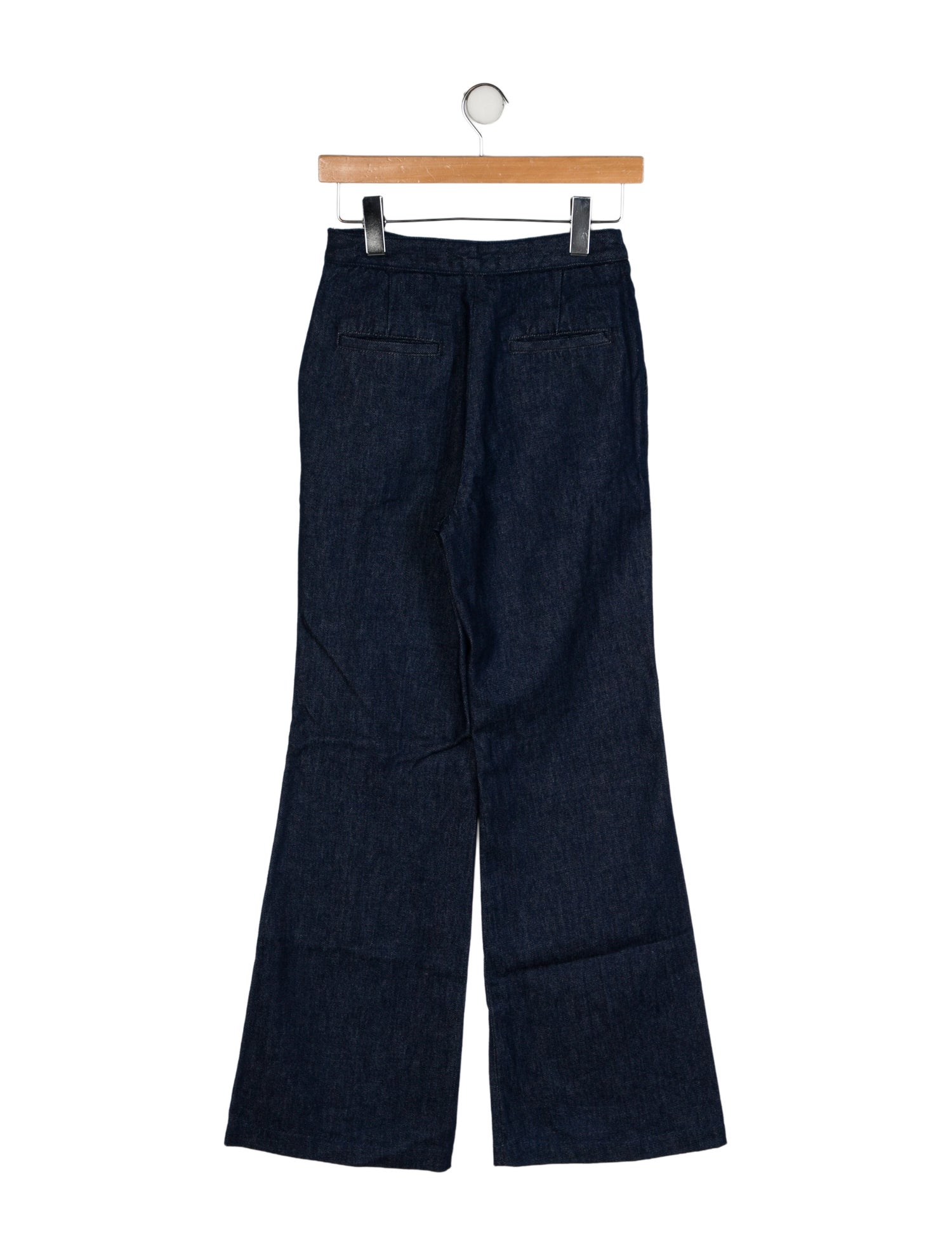 Sandro High-Rise Wide Leg Jeans