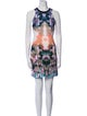 Sandro Printed Mini Dress