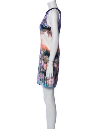 Sandro Printed Mini Dress