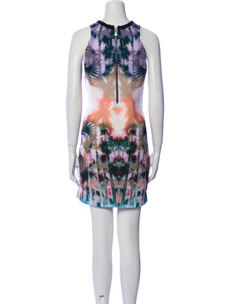 Sandro Printed Mini Dress