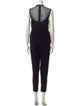 Sandro Crew Neck Jumpsuit