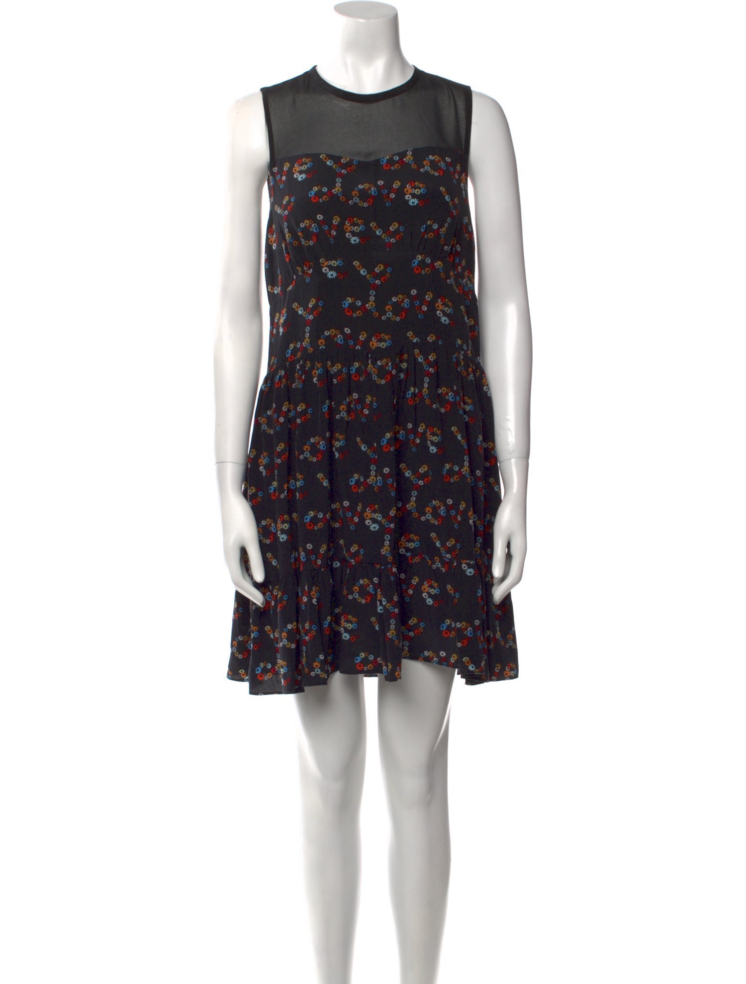 Sandro Silk Mini Dress