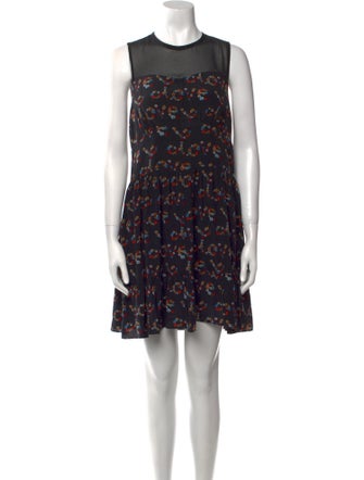 Sandro Silk Mini Dress
