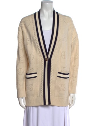 Sandro Wool V-Neck Sweater