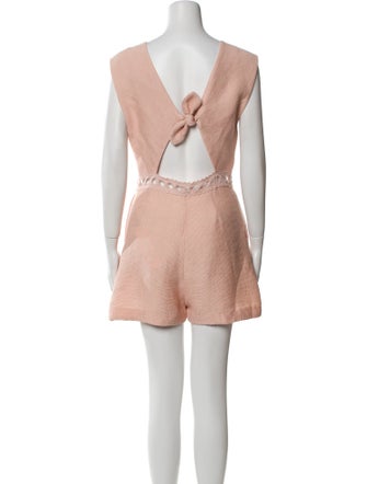 Sandro V-Neck Romper