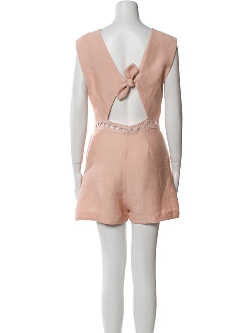 Sandro V-Neck Romper