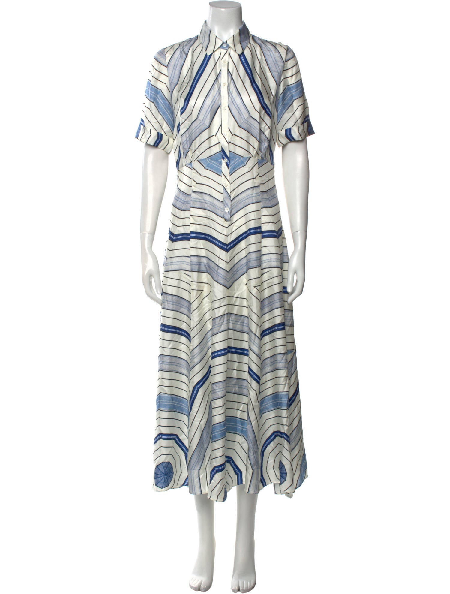 Sandro x Louise Bourgeois Silk Long Dress