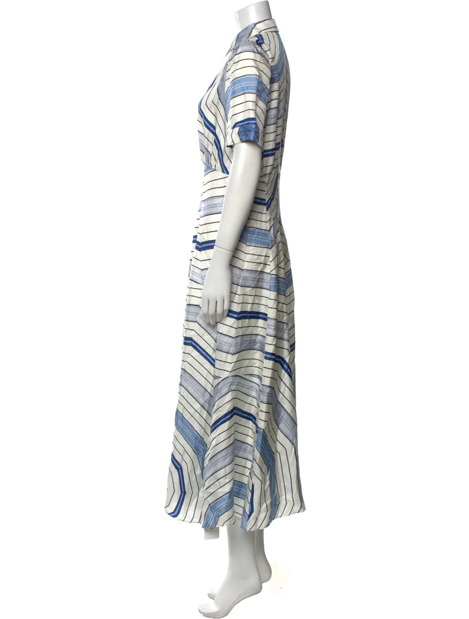 Sandro x Louise Bourgeois Silk Long Dress
