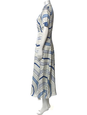 Sandro x Louise Bourgeois Silk Long Dress