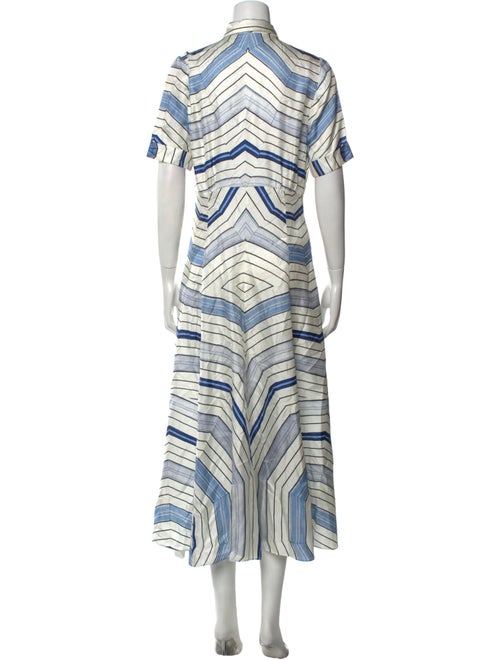 Sandro x Louise Bourgeois Silk Long Dress