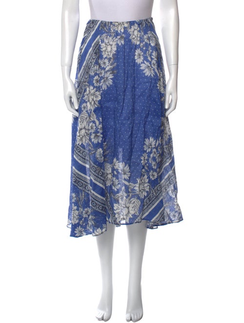 Sandro Linen Midi Length Skirt