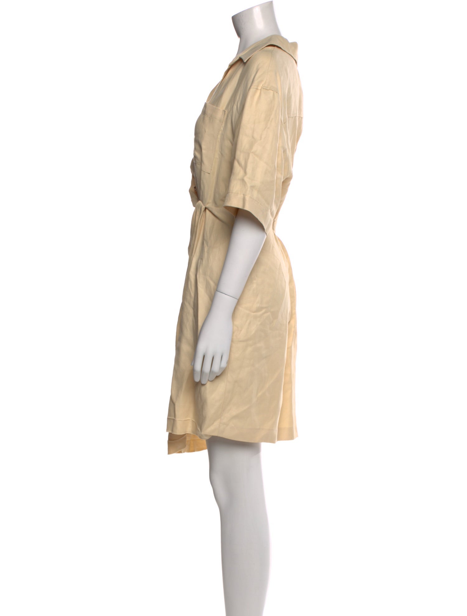 Sandro V-Neck Mini Dress