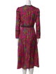 Sandro Silk Midi Length Dress