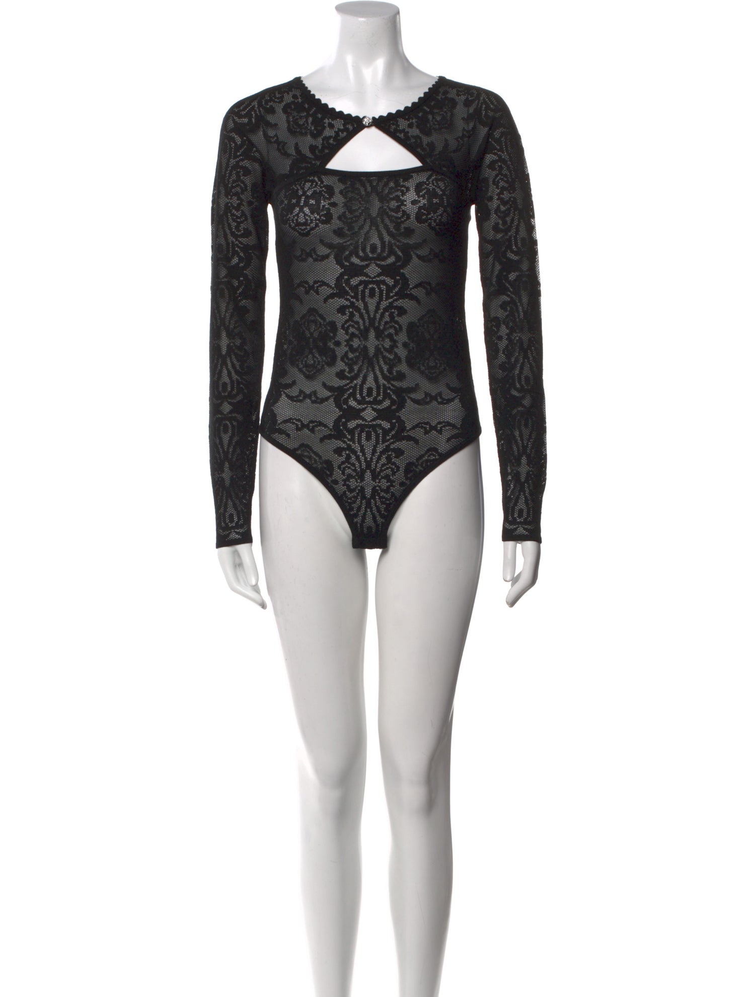 Sandro V-Neck Long Sleeve Bodysuit w/ Tags