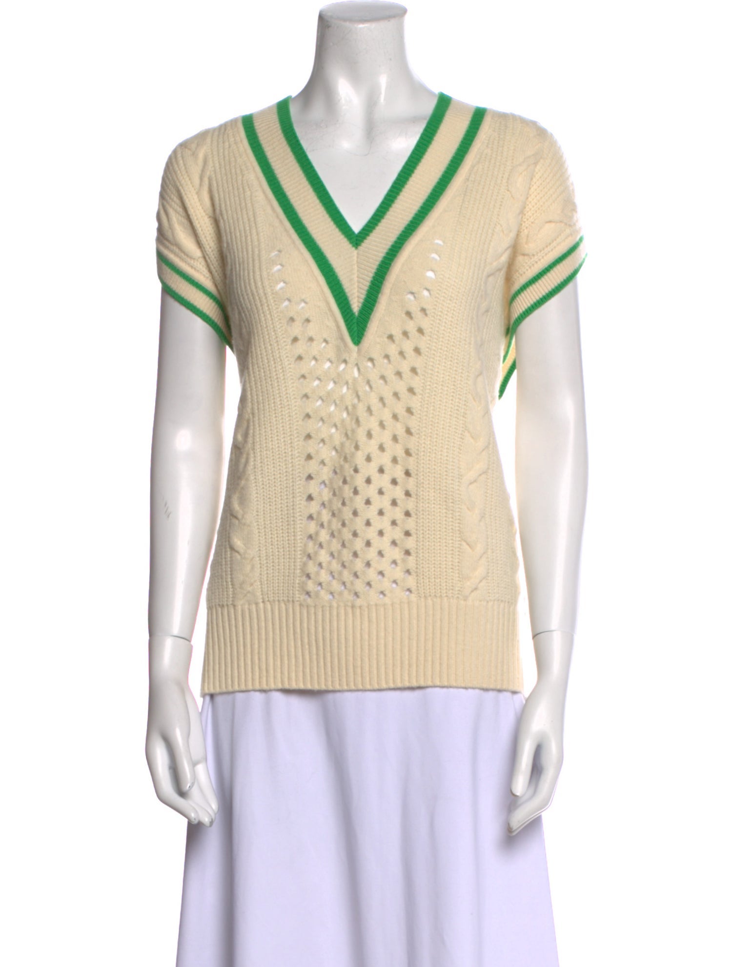 Sandro Wool Striped Sweater