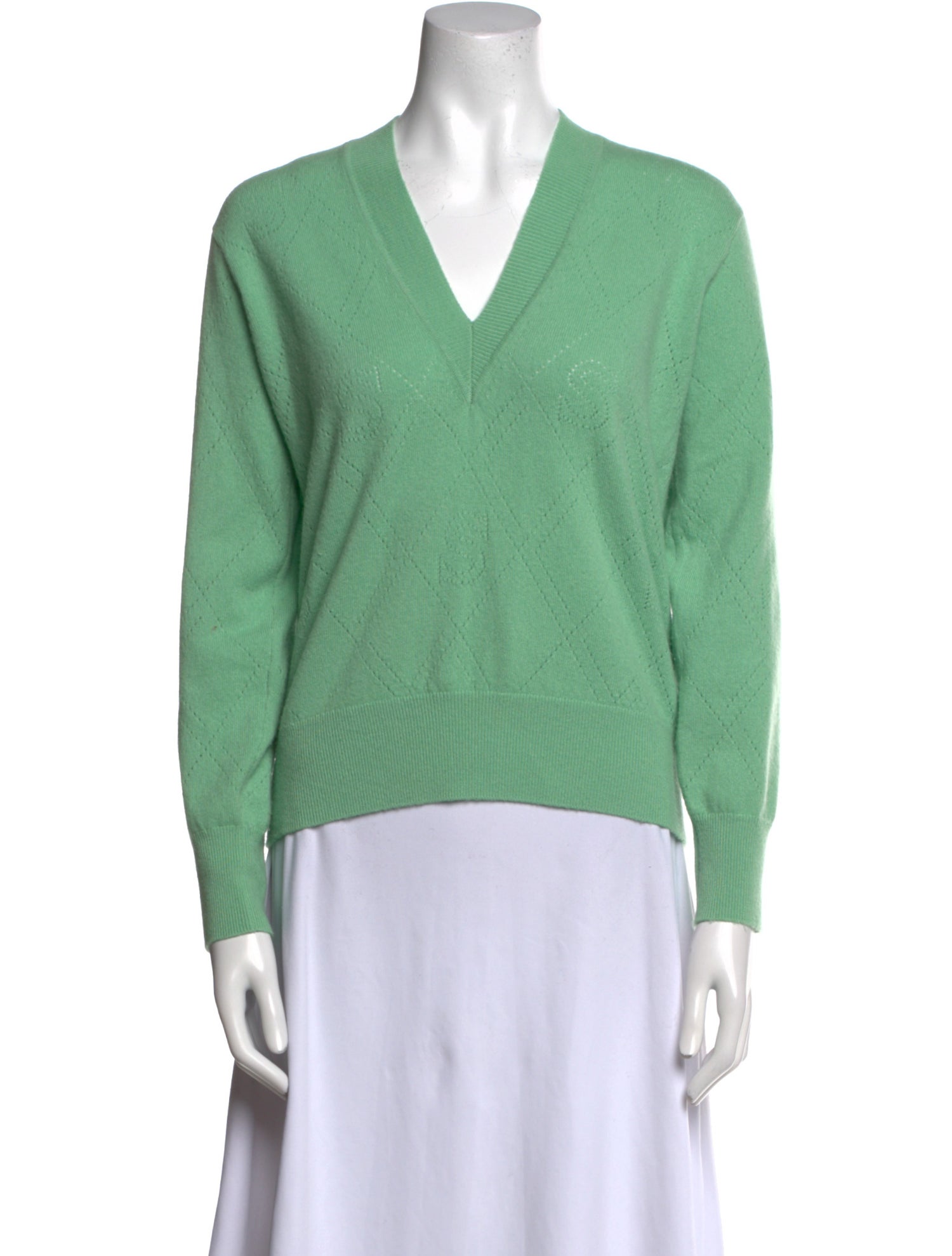 Sandro Wool V-Neck Sweater