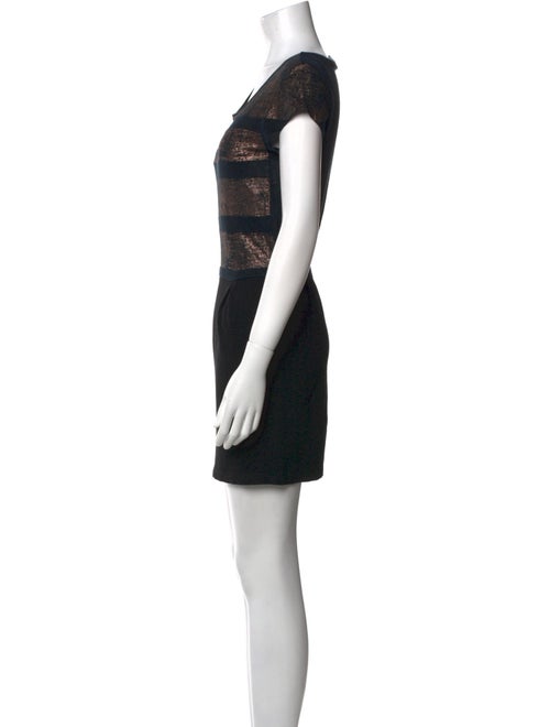 Sandro Printed Mini Dress