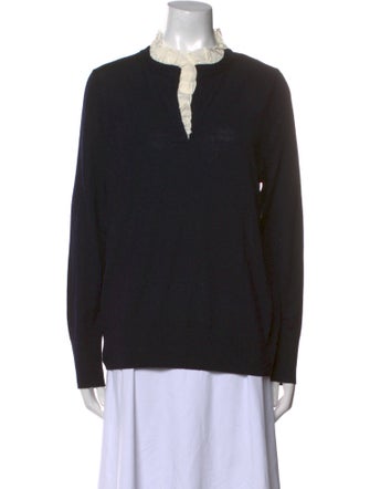 Sandro Wool Mock Neck Sweater