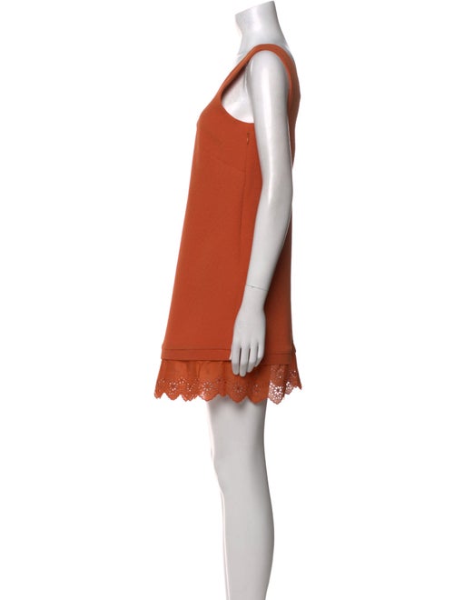 Sandro V-Neck Mini Dress