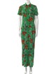 Sandro Floral Print Jumpsuit