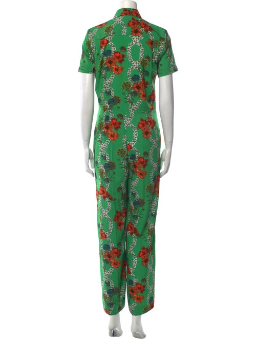 Sandro Floral Print Jumpsuit