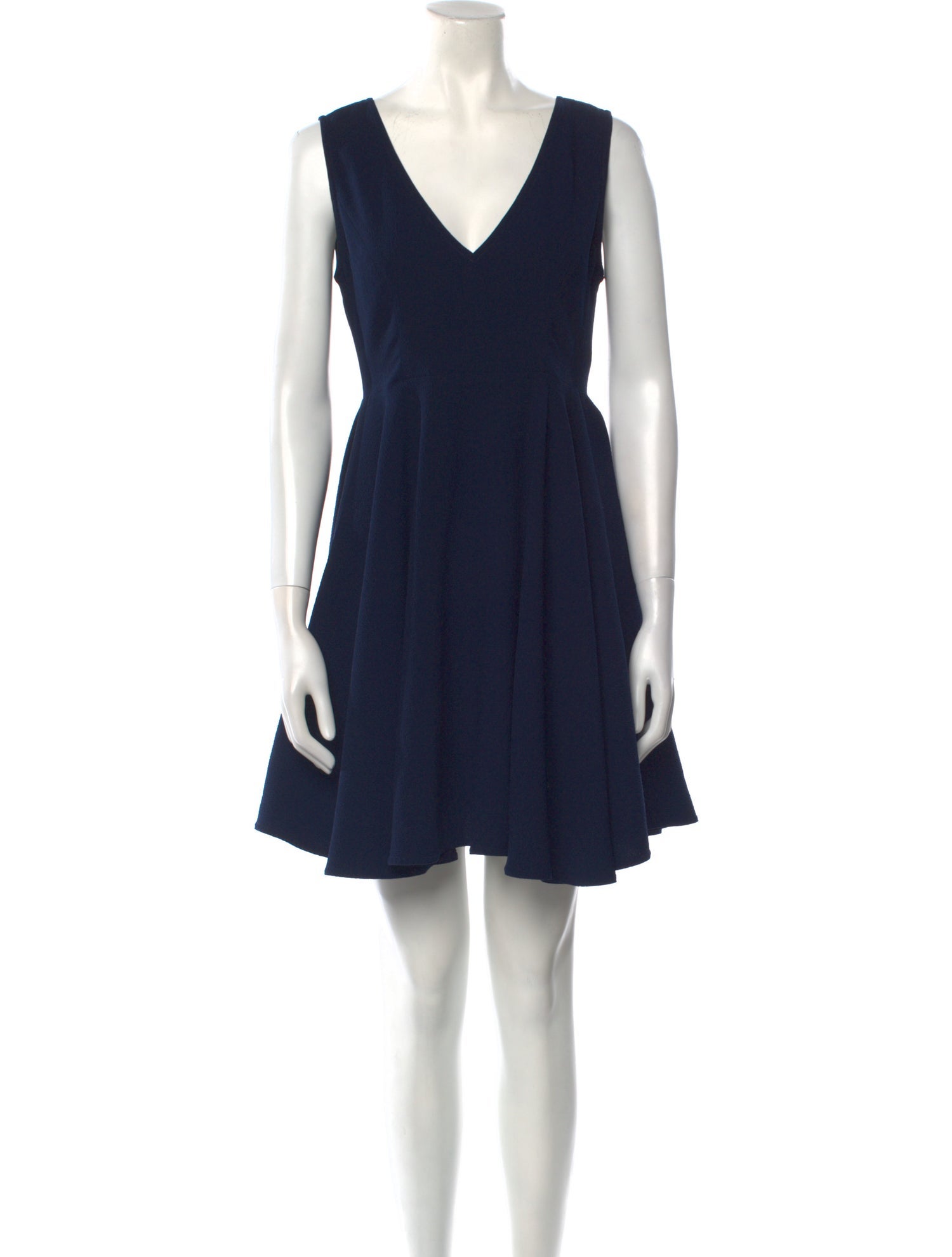 Sandro V-Neck Mini Dress
