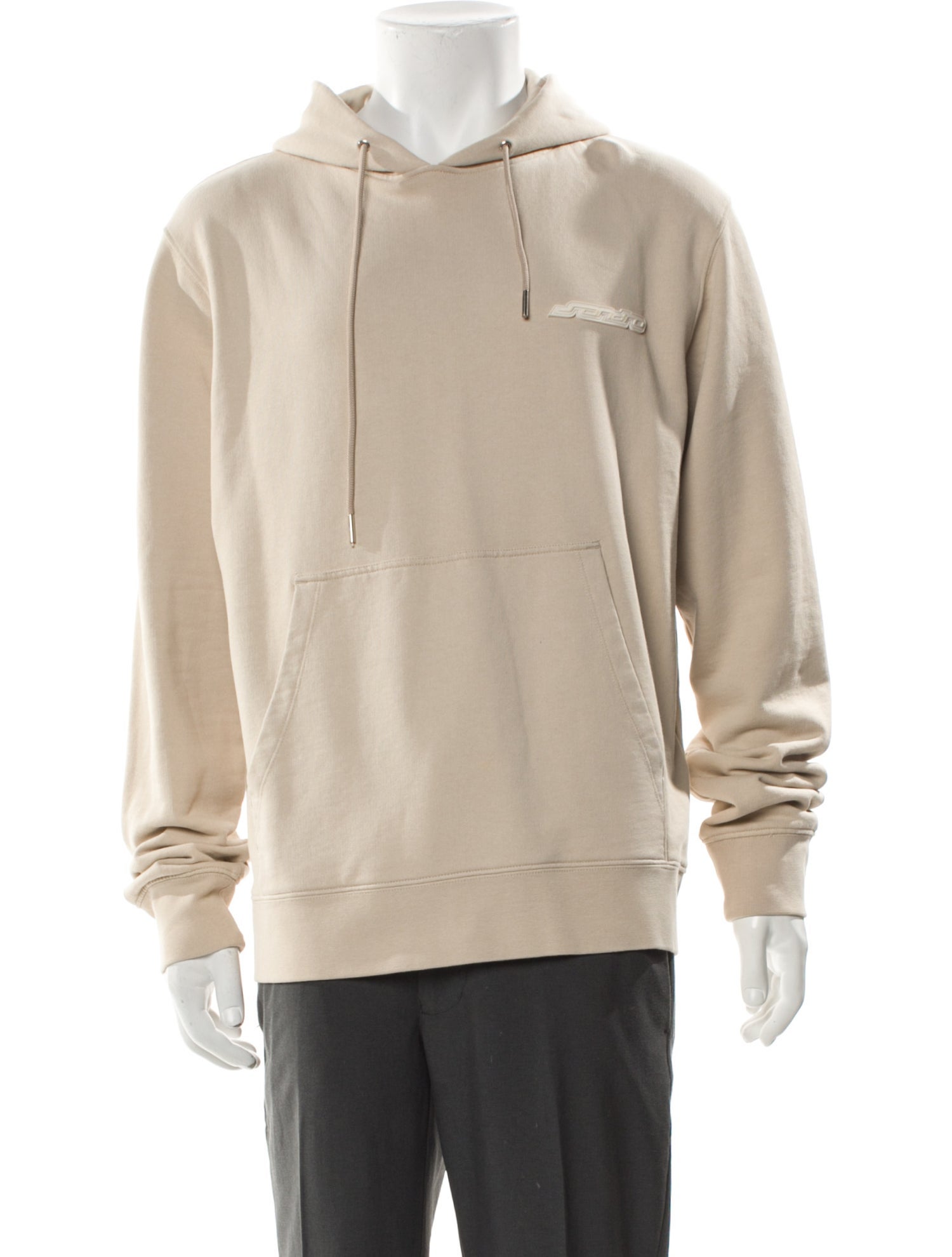 Sandro Crew Neck Long Sleeve Hoodie