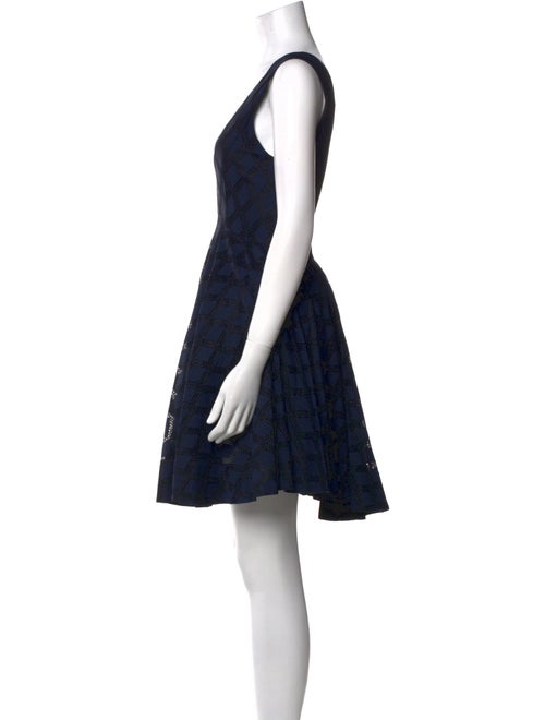 Sandro Printed Mini Dress