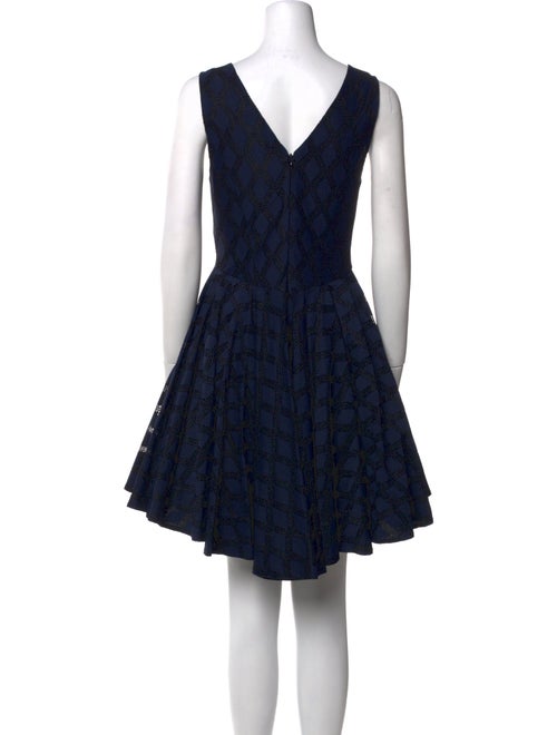 Sandro Printed Mini Dress