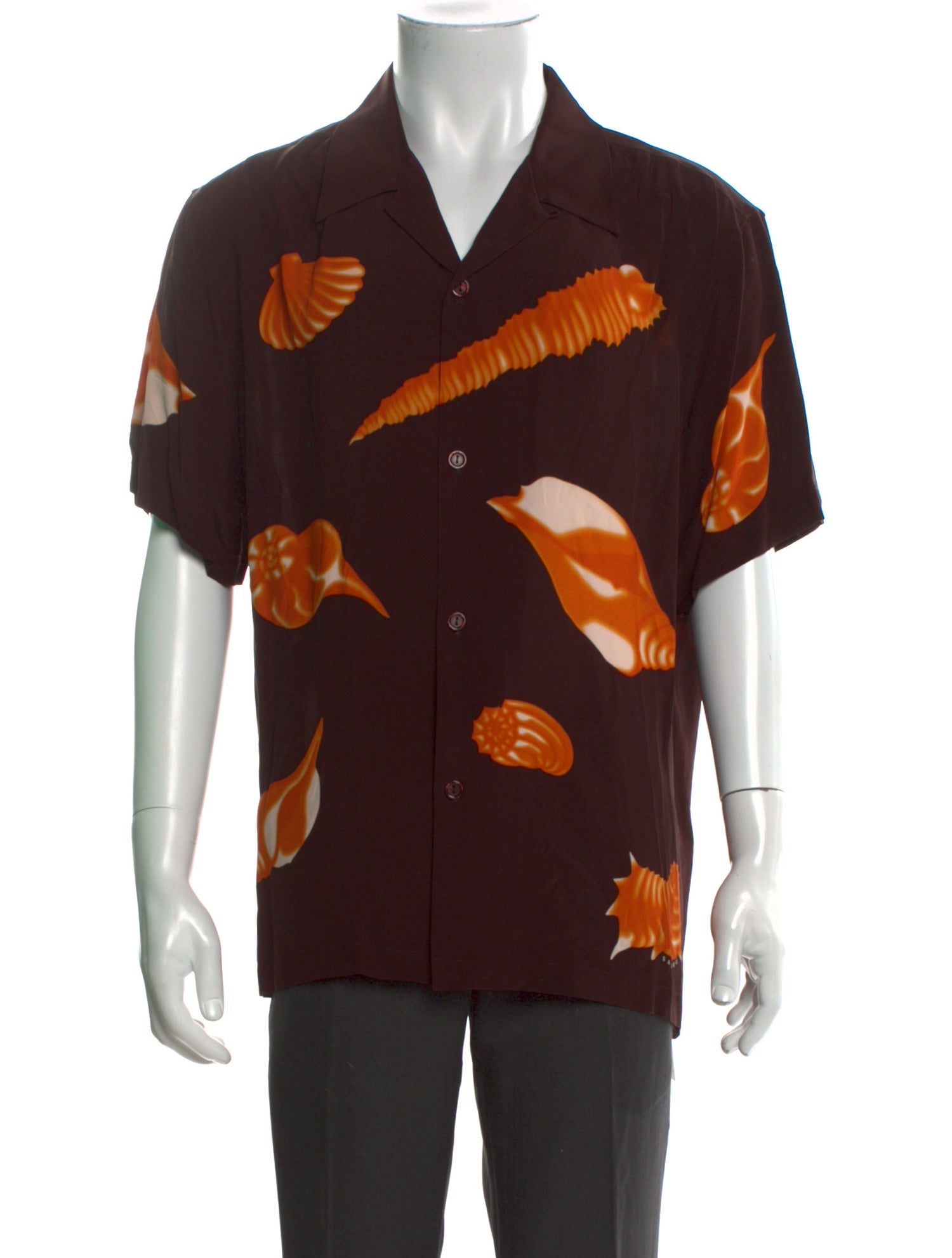 Sandro Graphic Print Short Sleeve Shirt w/ Tags
