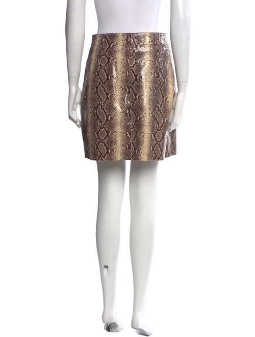 Sandro Leather Mini Skirt