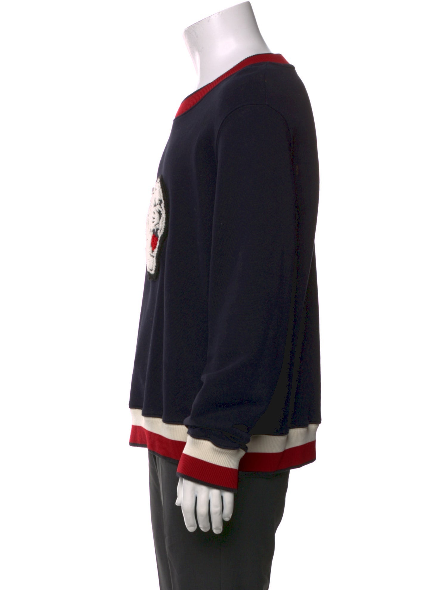 Sandro Graphic Print Crew Neck Sweatshirt