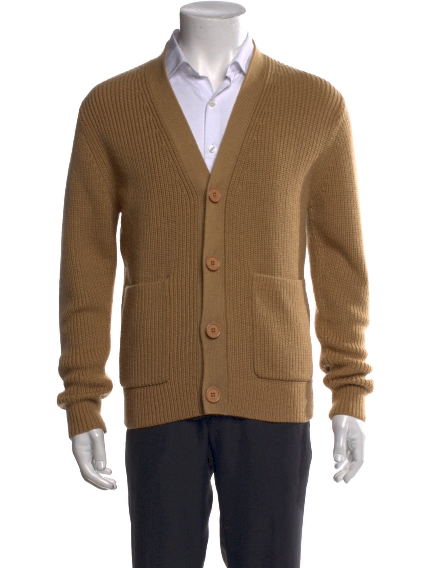 Sandro Wool V-Neck Cardigan