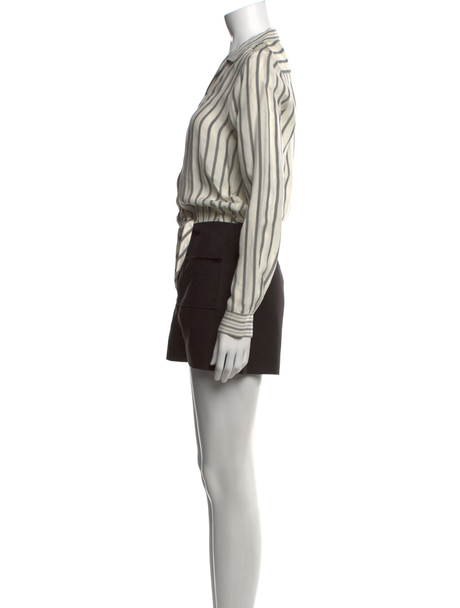 Sandro Striped Romper