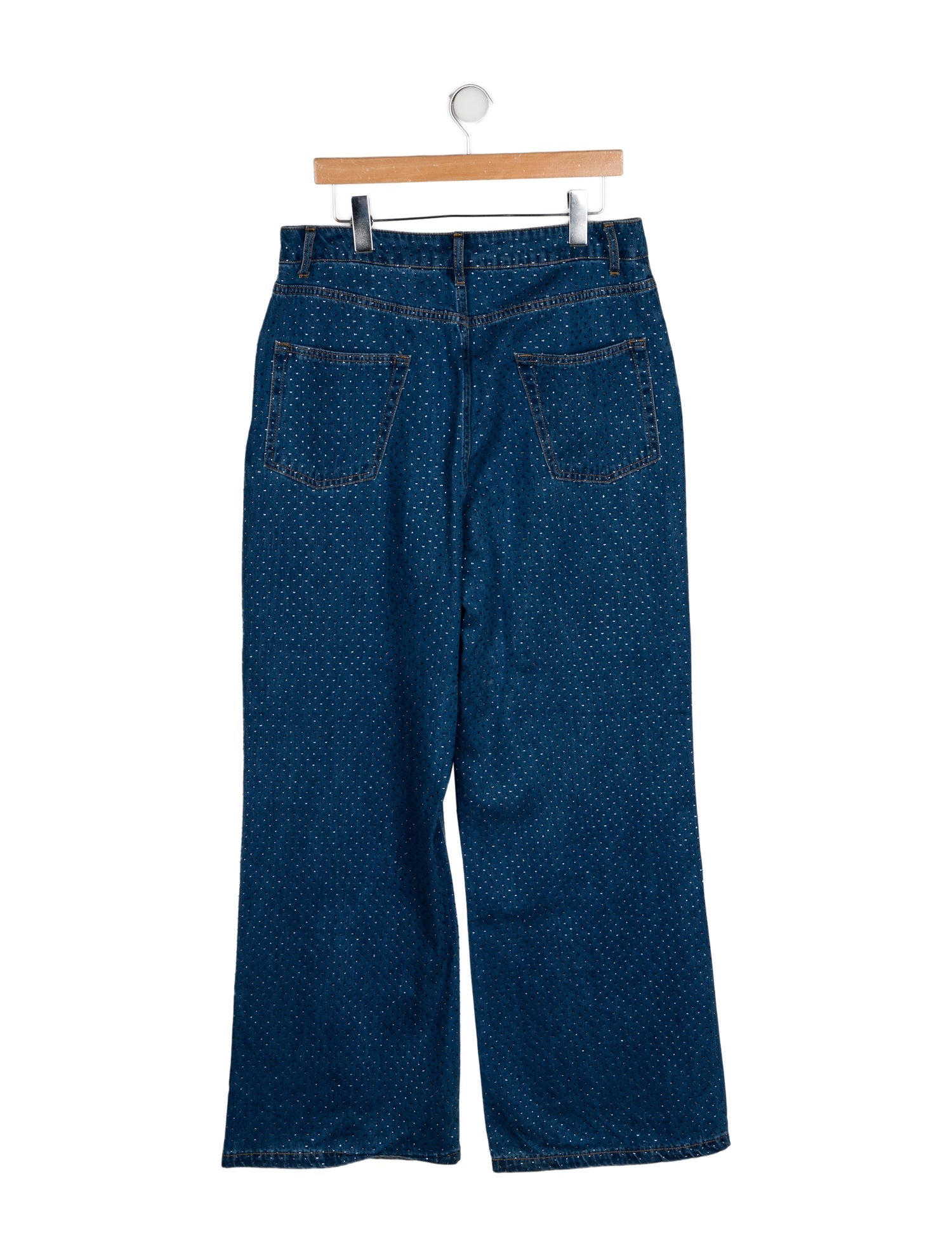 Sandro High-Rise Wide Leg Jeans