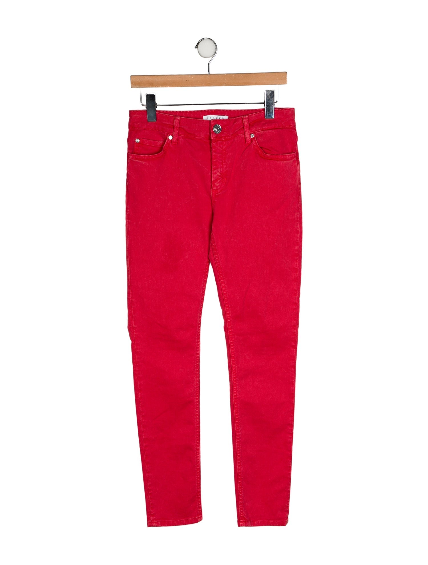 Sandro Mid-Rise Skinny Leg Jeans