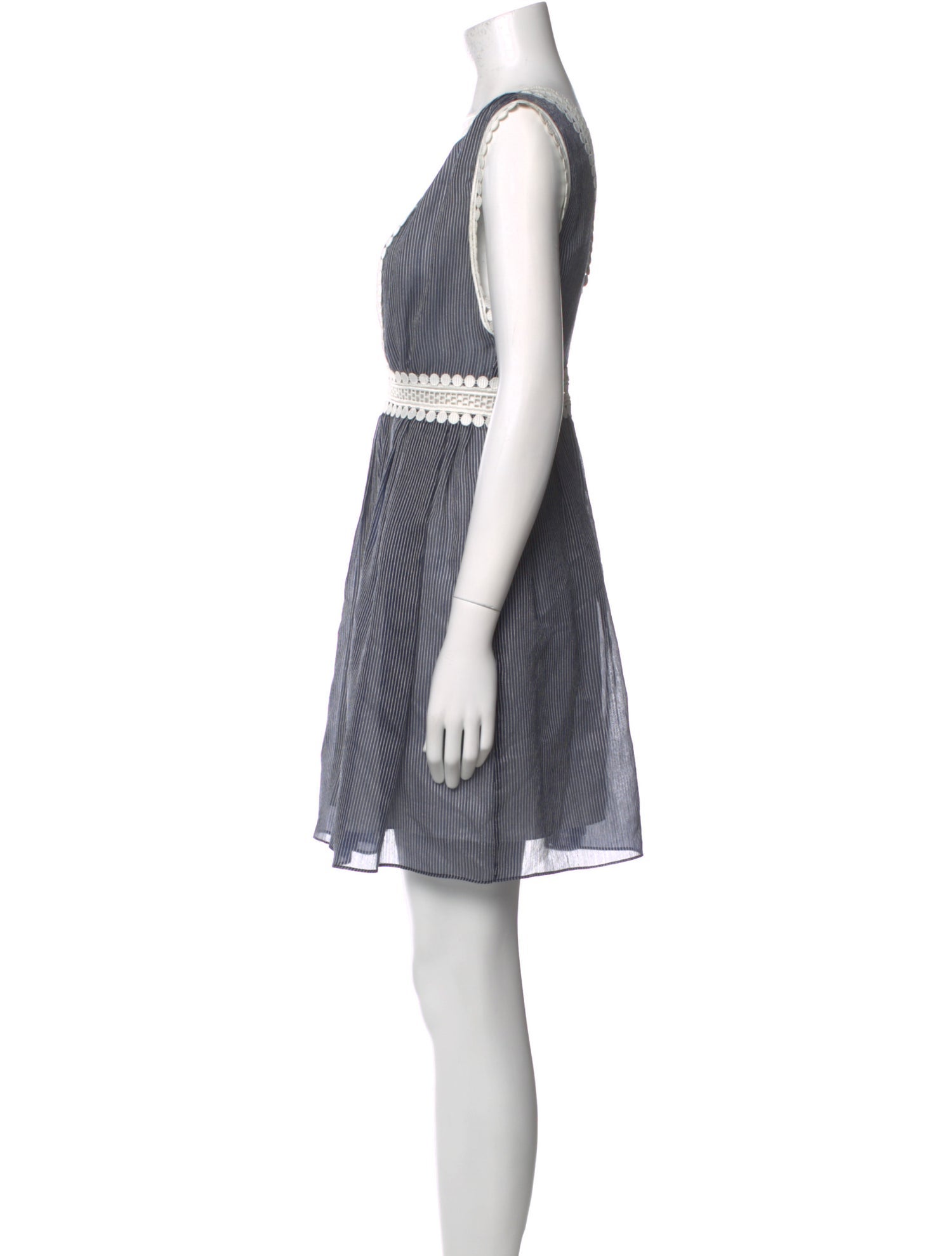 Sandro Printed Mini Dress